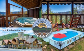 Spacious Smokies Cabin - Hot Tub with Mountain Views